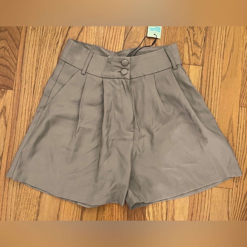 NWT Primark High Waist Taupe Shorts